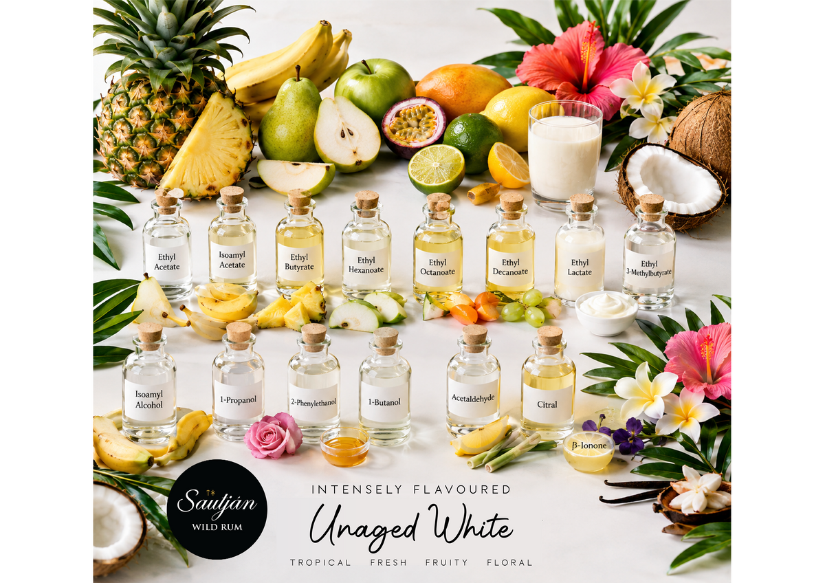 Unaged White = HVITT